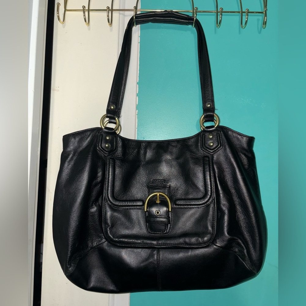 SOLD
Coach Campbell Shoulder bag in Black